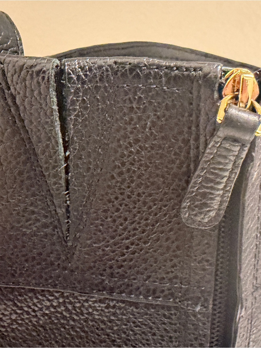 Pre-Loved Tory Burch Marlene Tumbled Black Leather Riding Boots - Picture 4 of 12